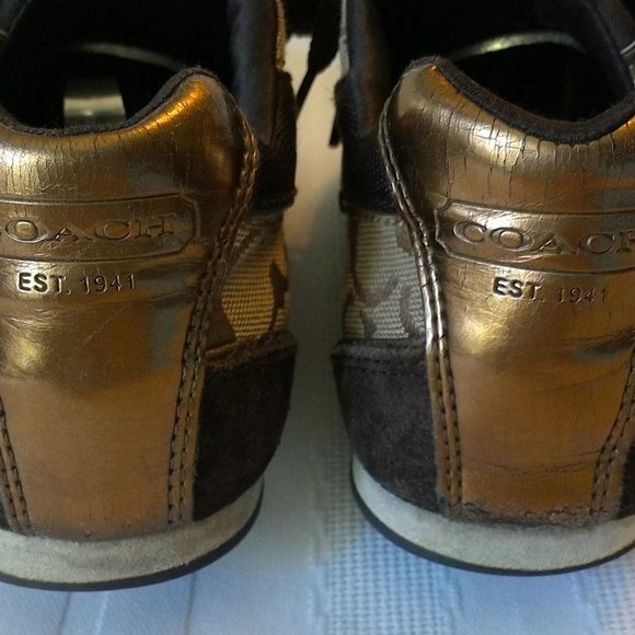 Coach size 6M Hilary running shoes - Picture 3 of 6